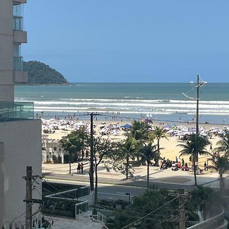 Apartamento Vista Para Praia Praia Grande  Bagian luar foto